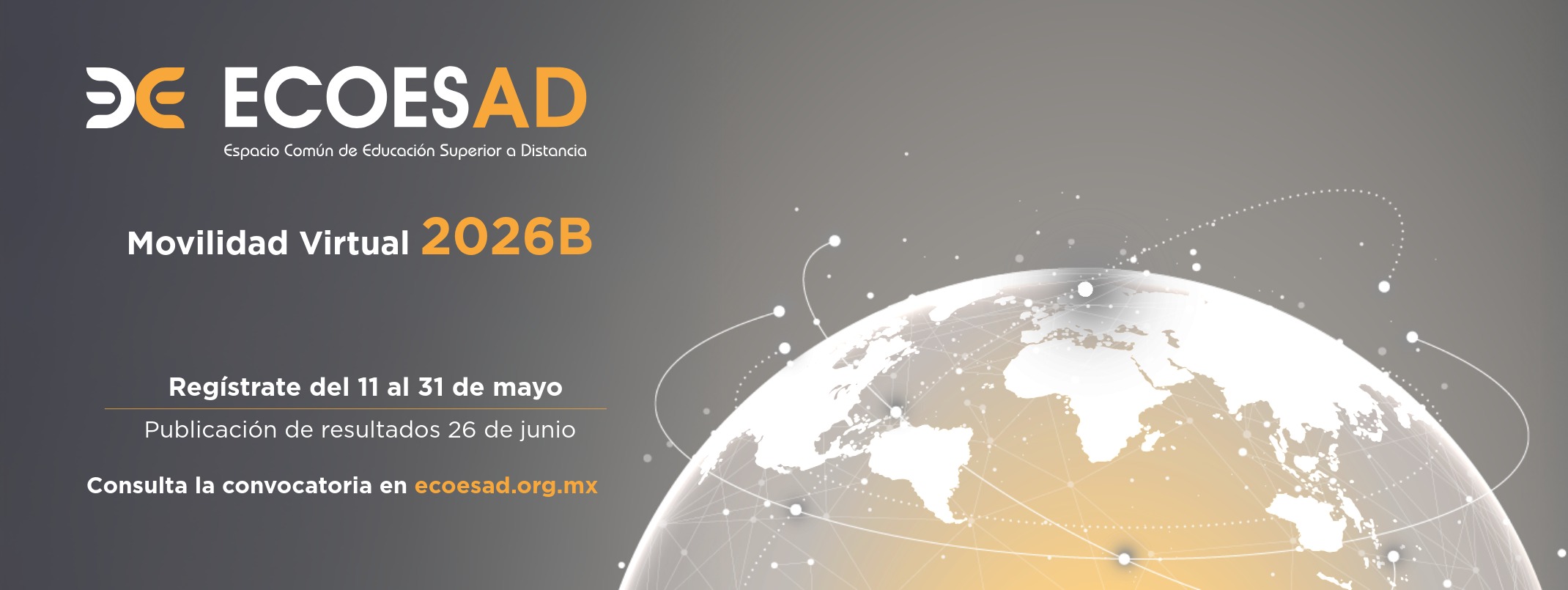 Convocatoria Movilidad Virtual 2026B